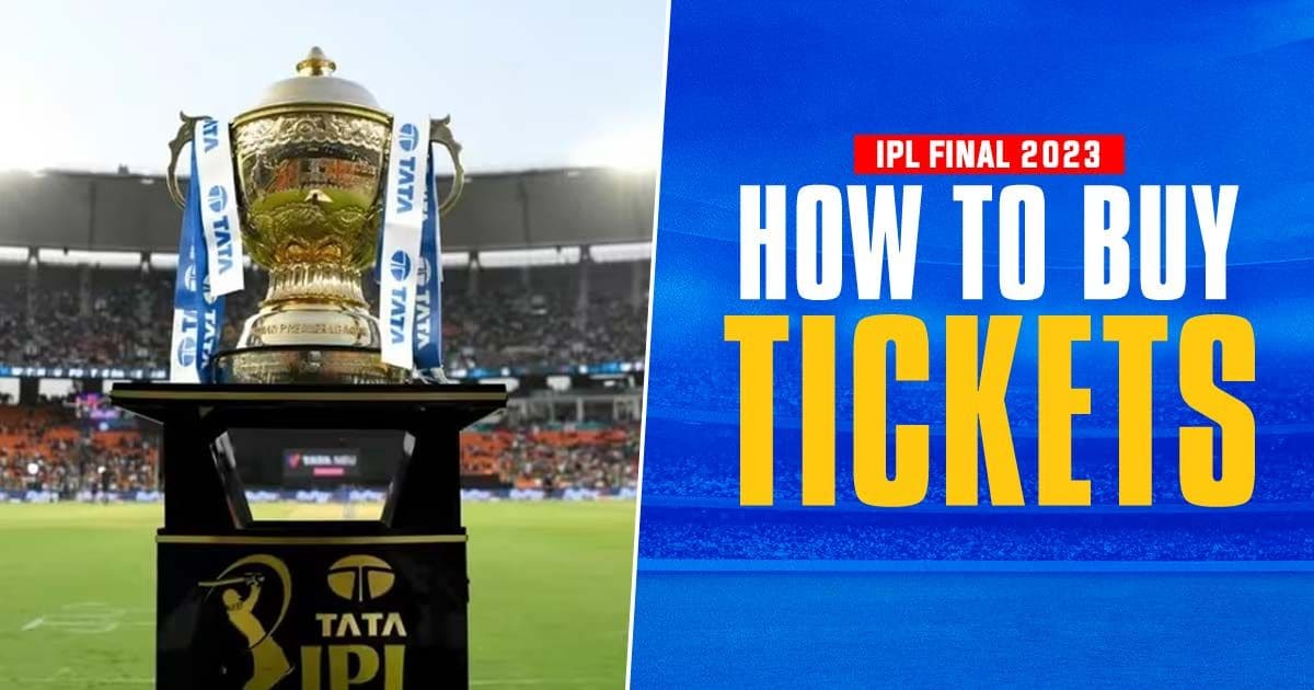 how to buy tickets for IPL 2023 Final