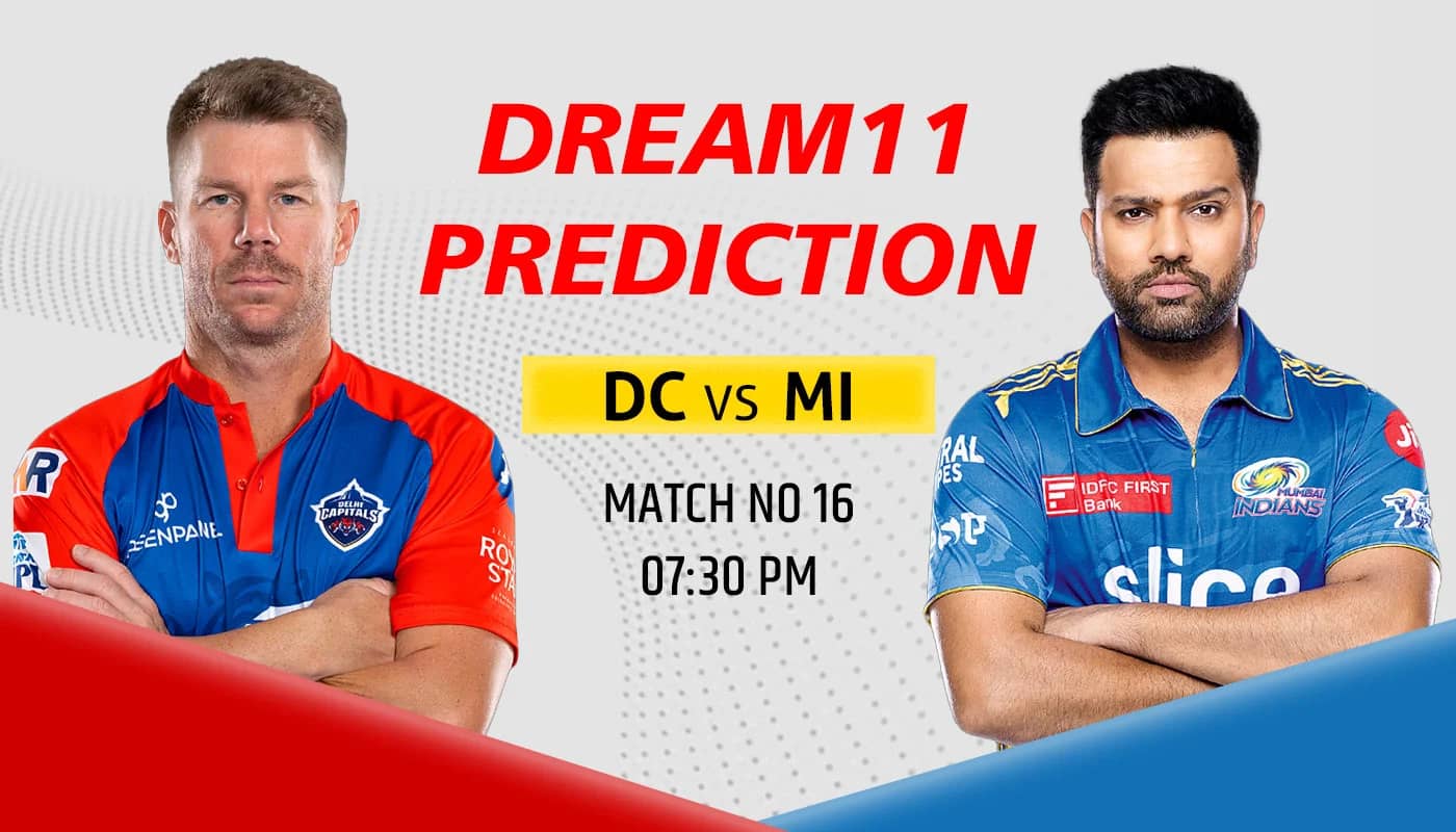 DC vs MI Dream11 Prediction Today Match
