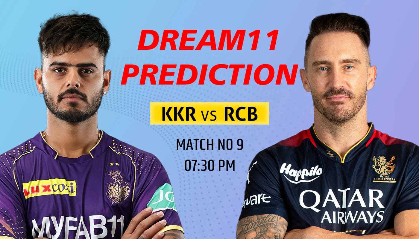 KKR vs RCB Dream11 Prediction