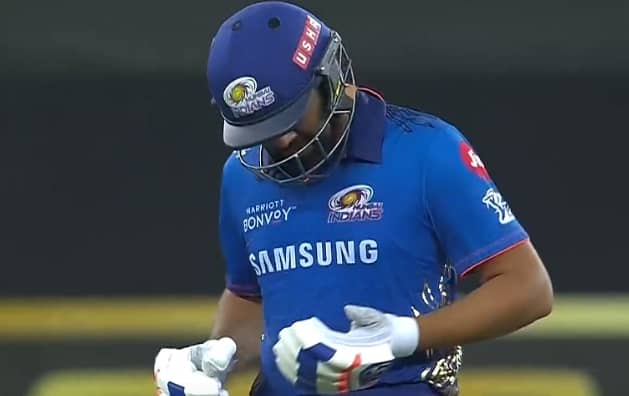 Rohit Sharma survives injury scare