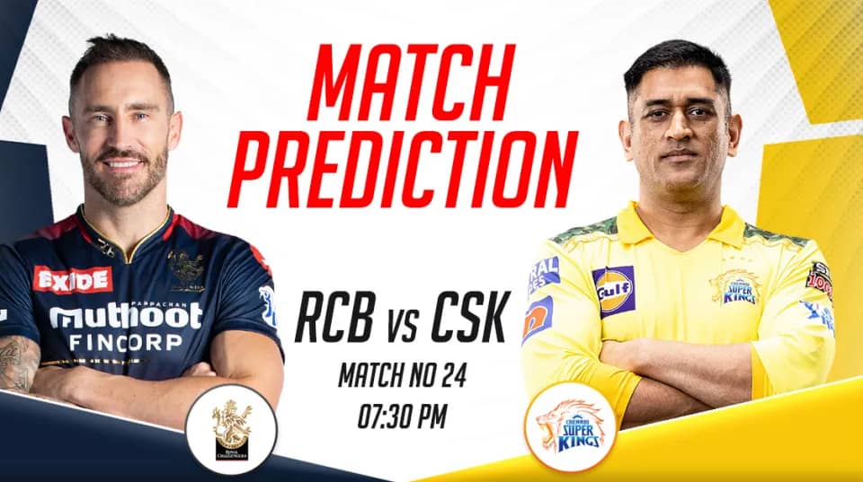 RCB vs CSK Today Match Prediction